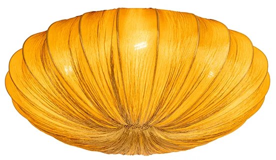 Japandi plafondlamp goud 60cm 5-lichts - Plu