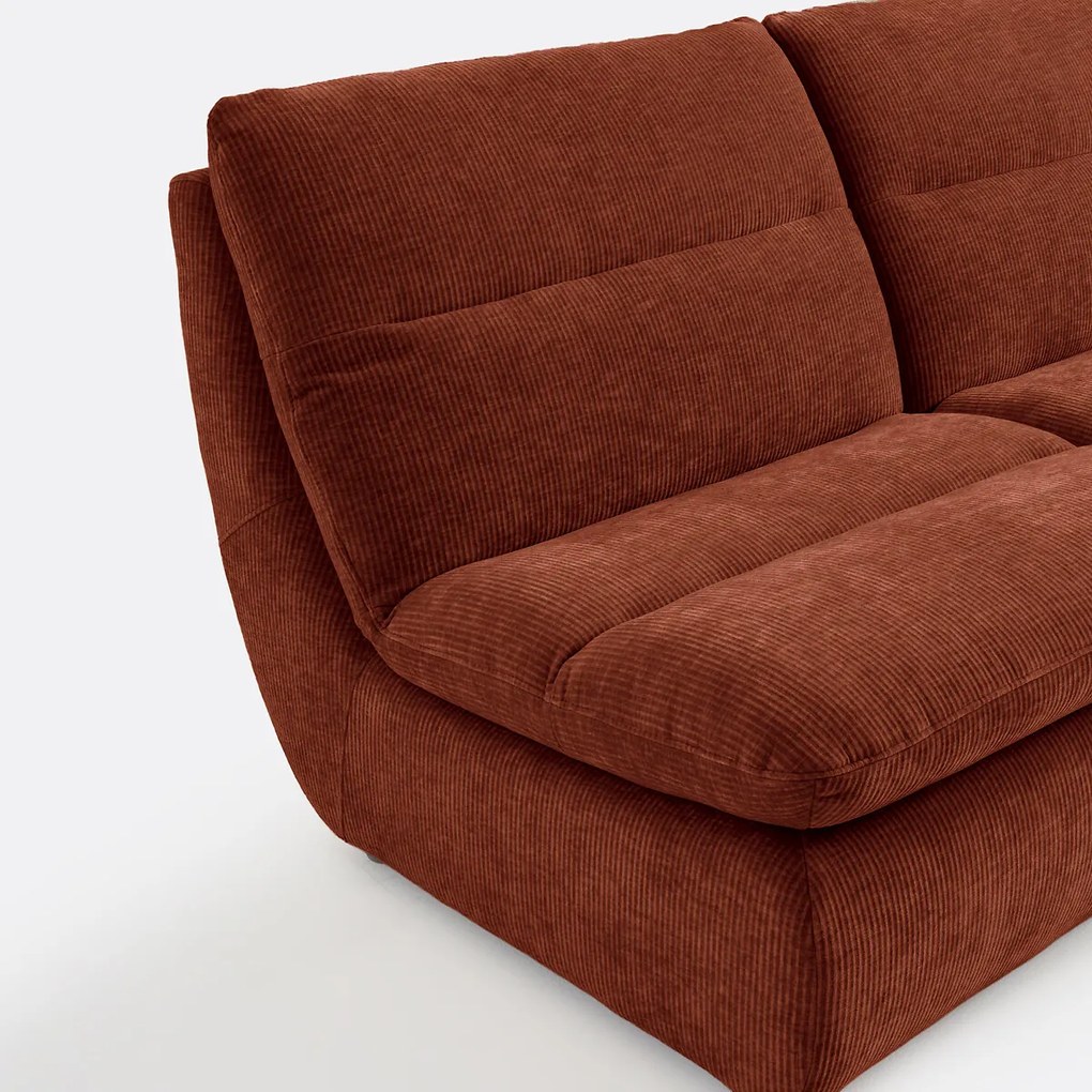 ERABLE 2-zits bank van reliëffluweel