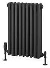 Eastbrook Rivassa 3 koloms radiator 40x60cm staal 734W antraciet