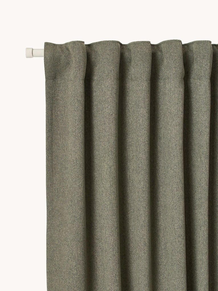 Ondoorzichtig multi-band gordijn Joan, in verschillende maten