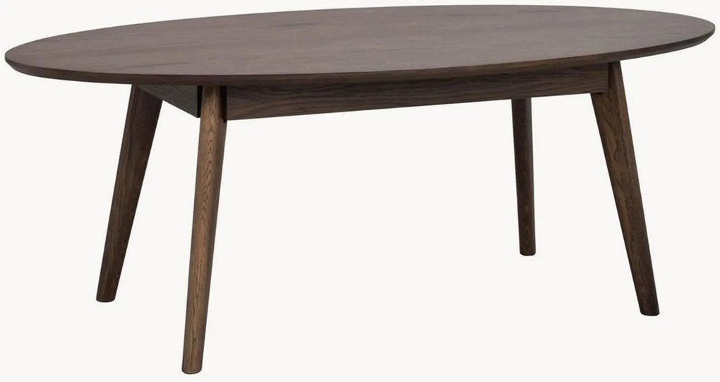 Ovale houten salontafel Yumi