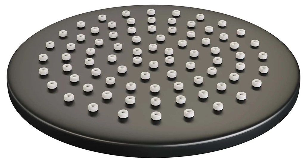 Brauer Black Carving opbouw regendouche met 20cm douchekop en staafhanddouche mat zwart