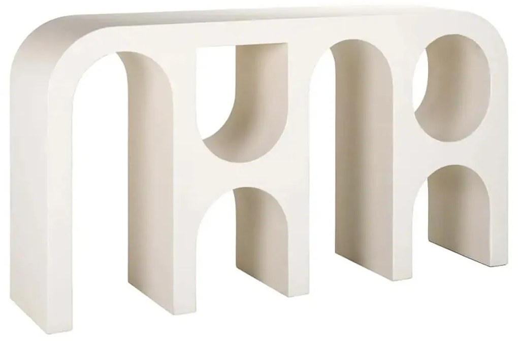Richmond Interiors Bloomstone Design Wandtafel Organisch Wit - 150 X 35cm.