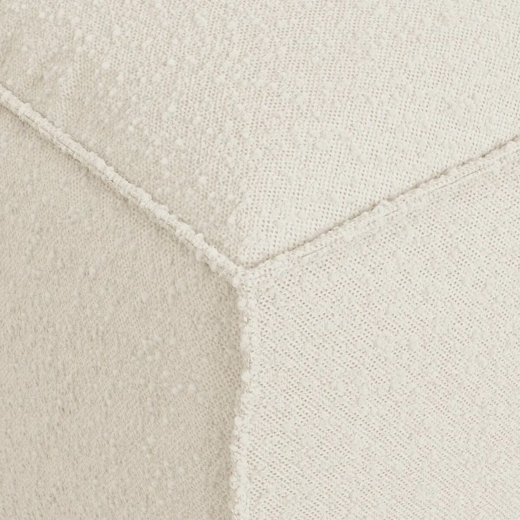 Element voor modulaire bank, in badstof, Seven