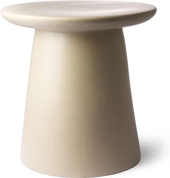 HK Living Bijzettafel Creme 40 cm - HKliving - Industrieel & robuust