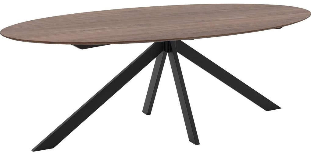 Goossens Excellent Eettafel Uniek, Ovaal 220 x 120 cm