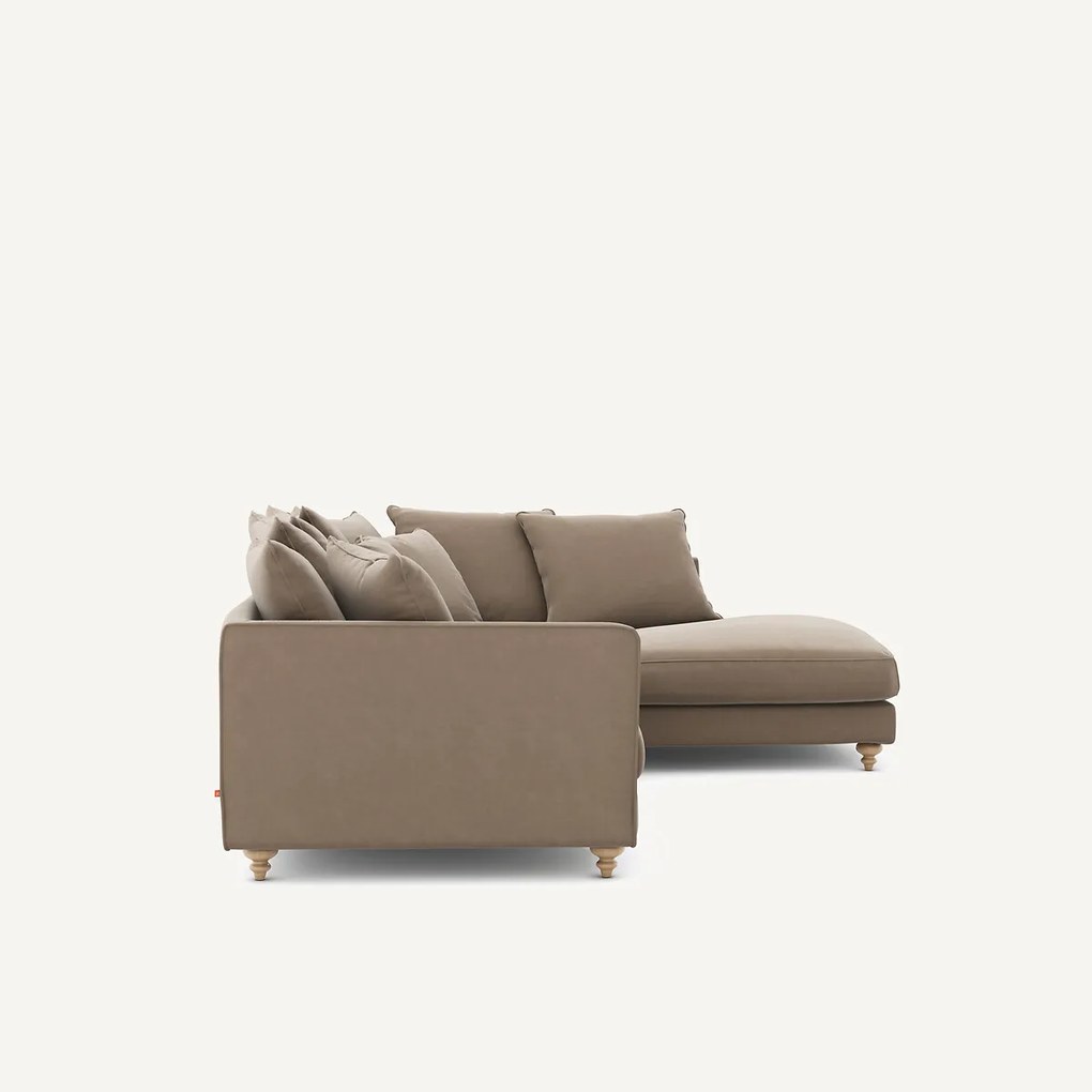 Fluwelen hoekslaapbank, Lazare