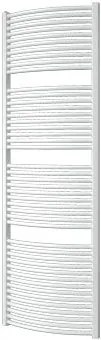 Plieger Onda designradiator horizontaal gebogen 1808x585mm 1112W zwart grafiet (black graphite)