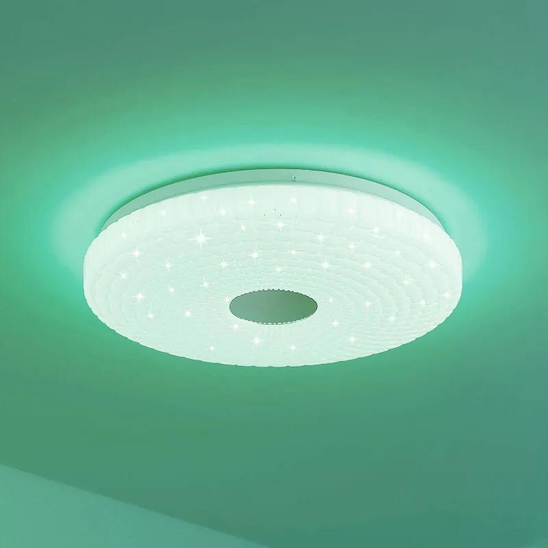 Laubini LED plafondlamp, RGBW, CCT, 38 cm - lampen-24