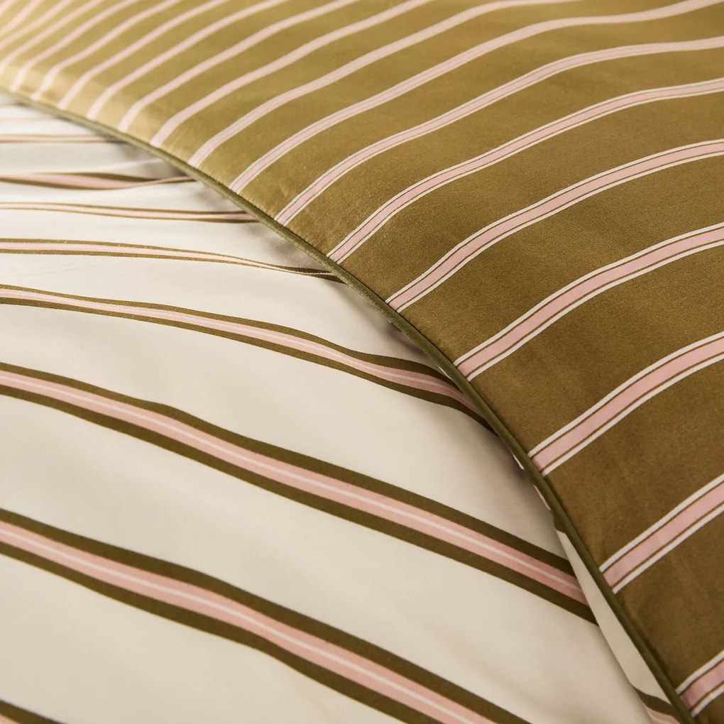 Dekbedovertrek van katoensatijn, Georgio absint