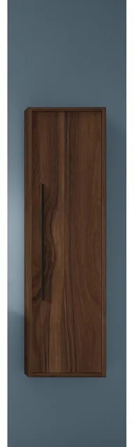 Adema Prime Essential Hoge Kast - 120x34.5x28.2cm - 1 deur - noten - MDF AQUA_HIGH_CABINET_Valenti