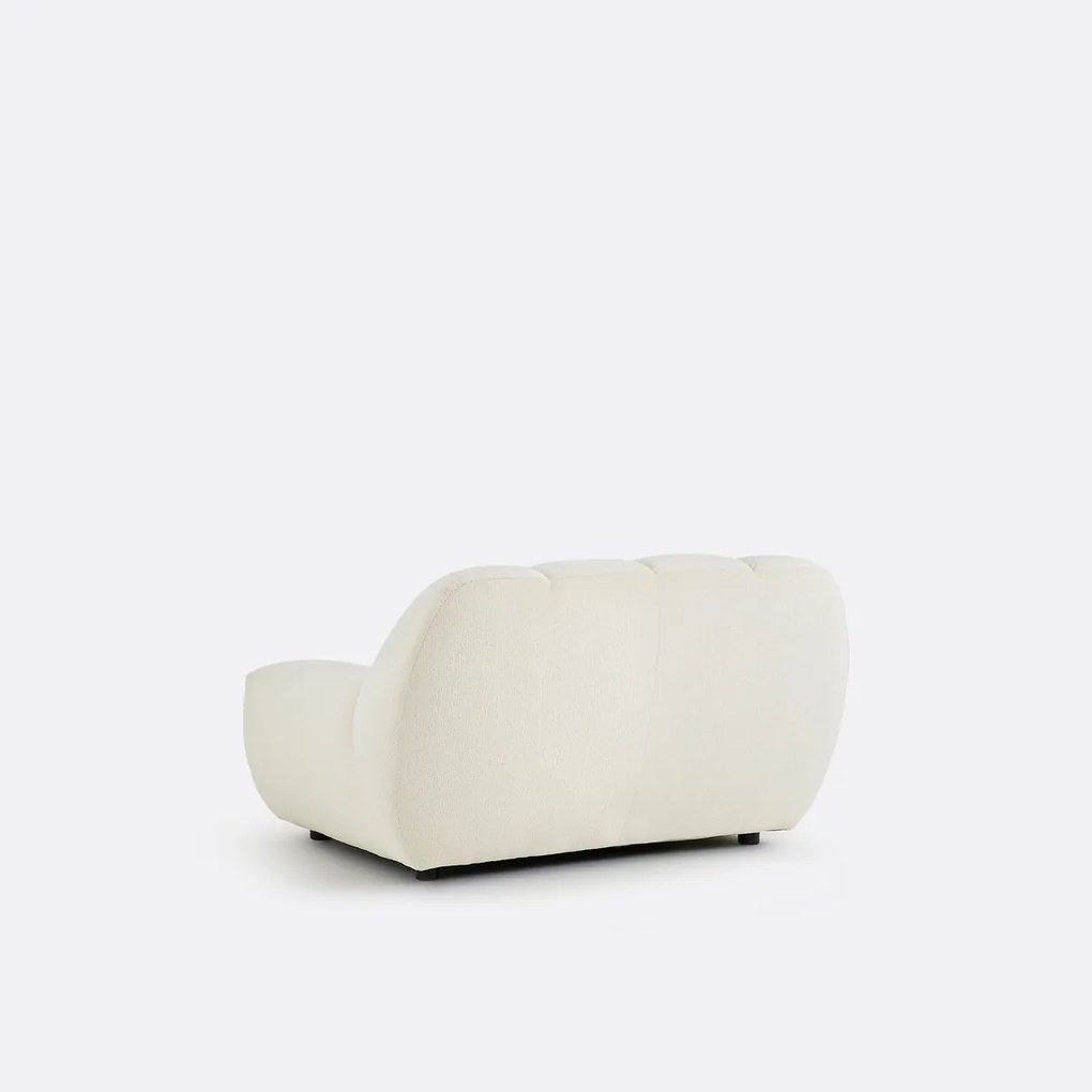 XL fauteuil, dik fluweel, Nuria