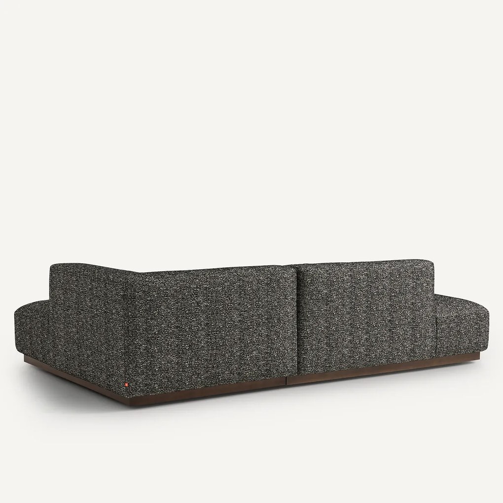 Rechtse hoekbank XL bouclé stof, Jacopo