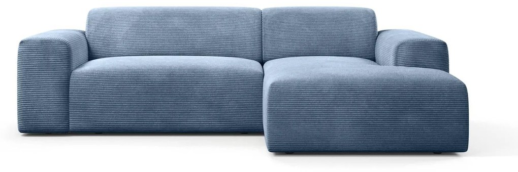 Hoekbank Nina rechts ribstof | NADUVI Collection