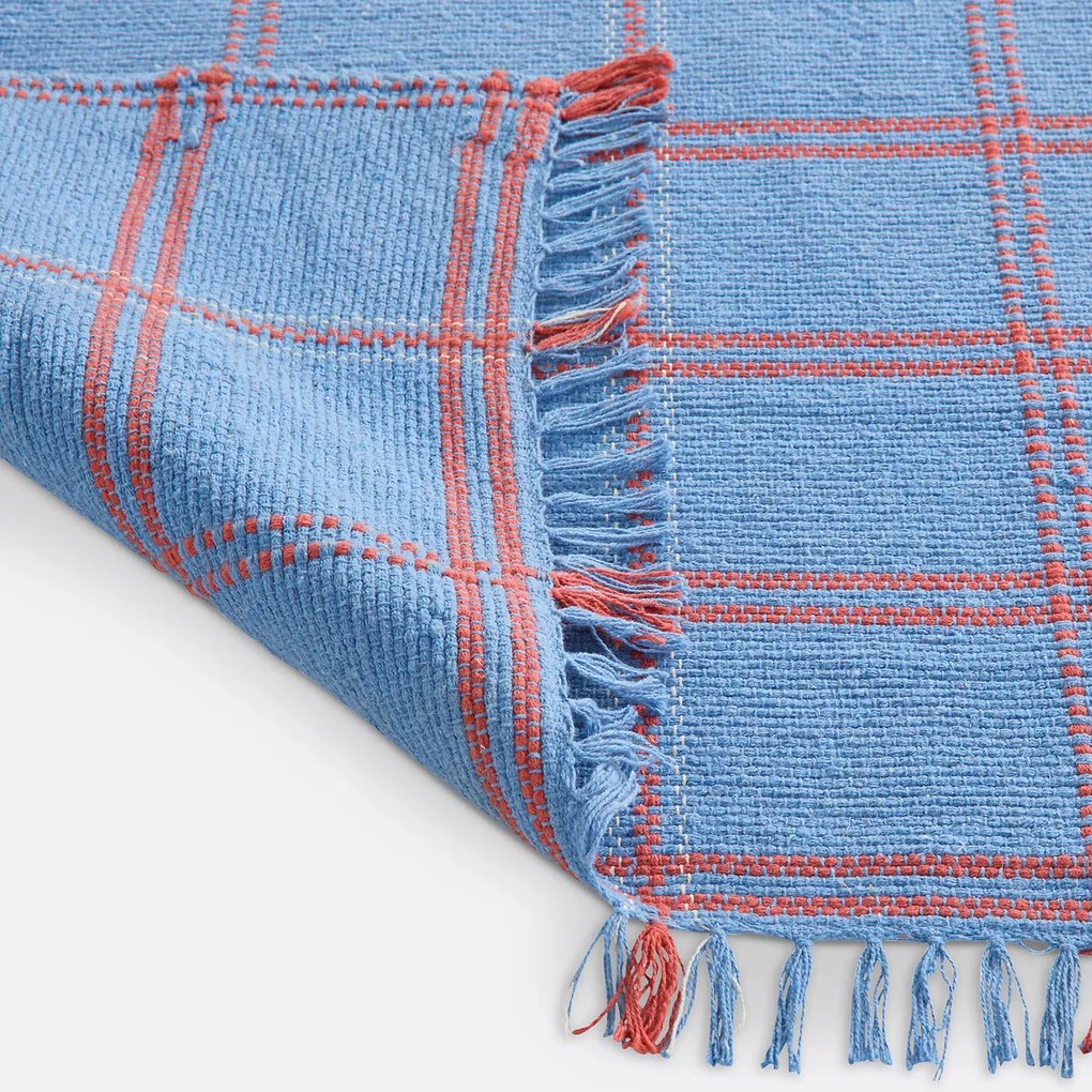 Vloerkleed 35% recycled katoen, Ravelo