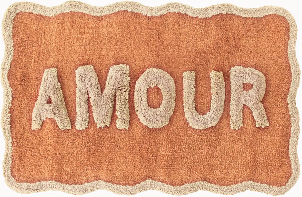 Badmat Amour van katoen