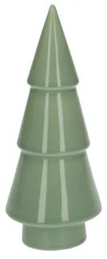 Kerstboompje, porselein, groen, groot