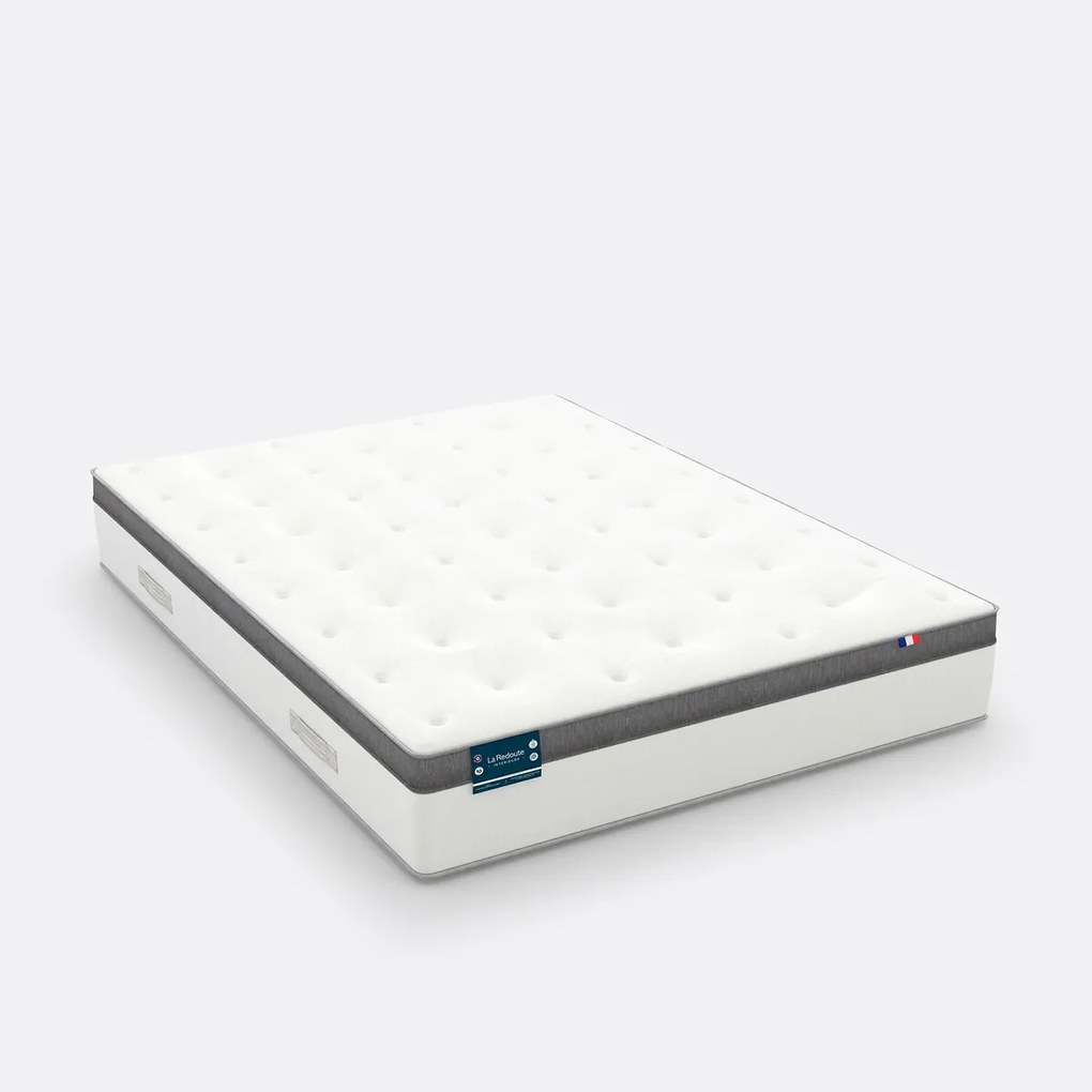 Matras in latex en traagschuim 26 cm, 5 zones