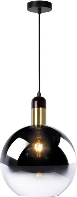 Lucide hanglamp Julius - fumé - Ø28 cm - Leen Bakker