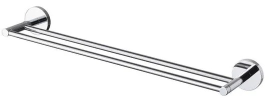 Haceka Pro2000 Handdoekhouder dubbel 60cm chroom 1190815