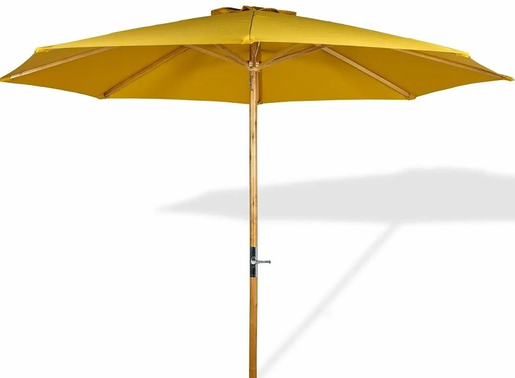 Lanterfant Lucas parasol 300x300x260 cm - geel