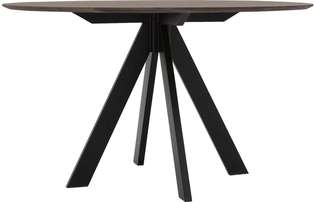 Goossens Excellent Eettafel Ferris Piramide Poot, Rond 120 x 120 cm