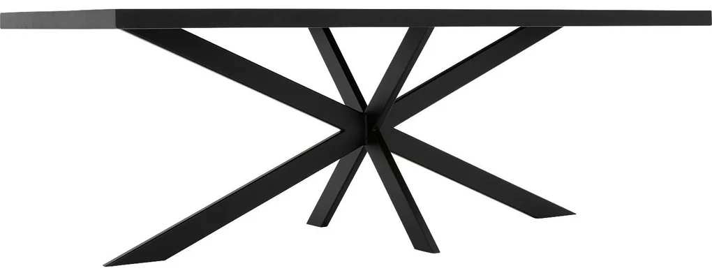Goossens Eettafel Blade, Strak blad 240 x 100 cm 6 cm dik