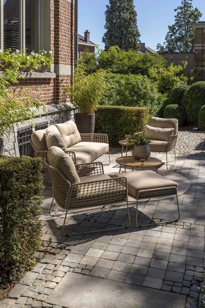 Taste by 4 Seasons Albano loungestoel latte  Loungestoel    taupe weerbestendig