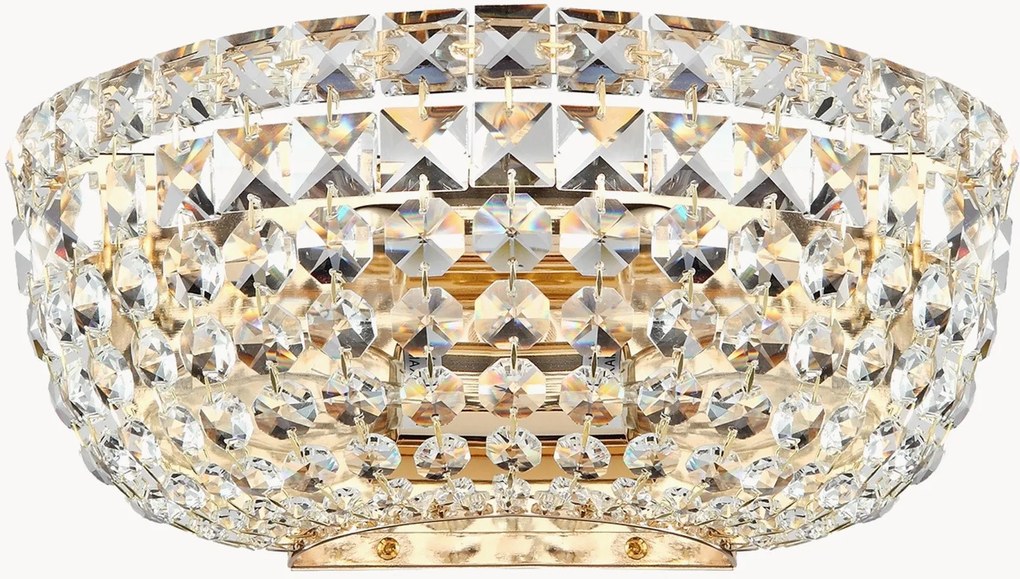 Kristallen wandlamp Basfor