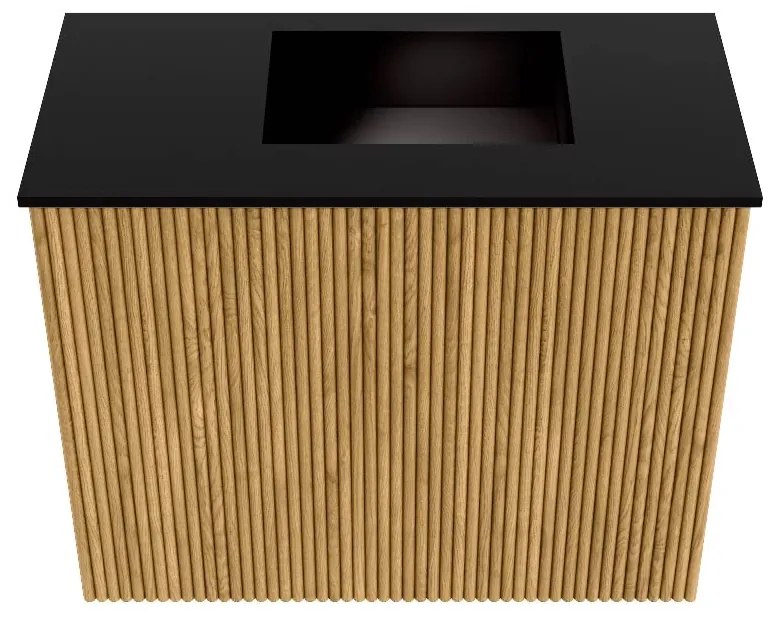 Mondiaz Joya 50cm toiletmeubel oak met wastafel faye rechts 1 kraangat urban