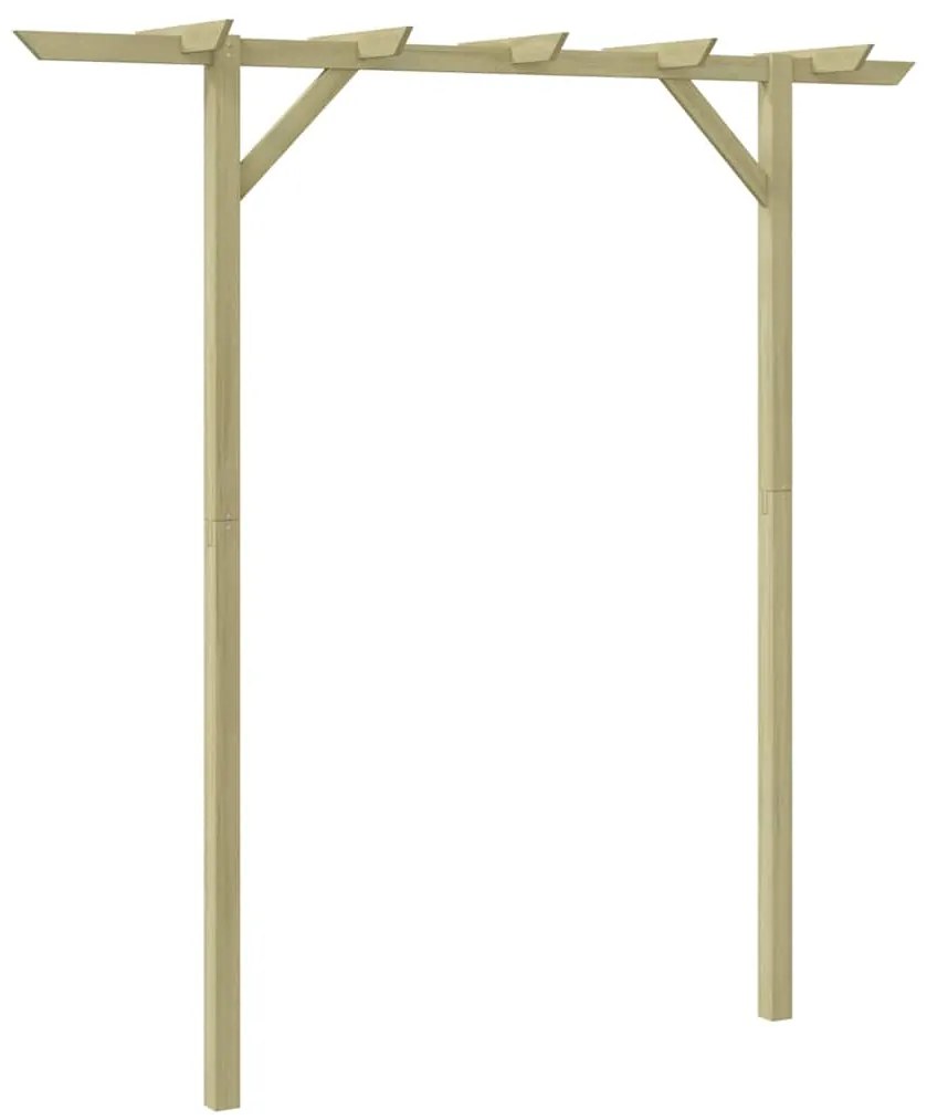 vidaXL Pergola 205x40x203 cm hout