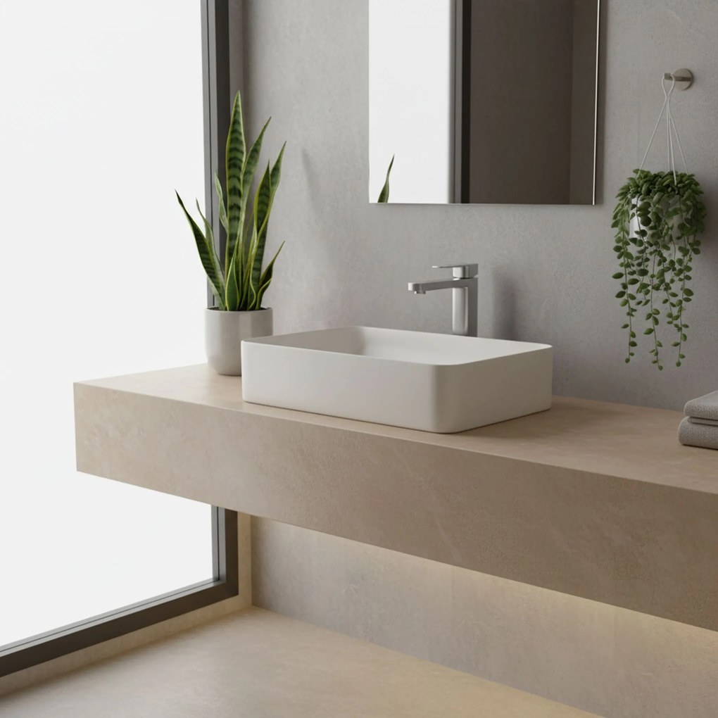 Wastafelkraan REA Arlo Brush Nickle