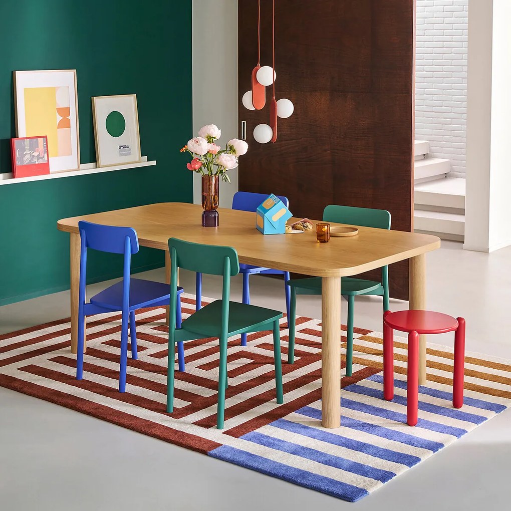 Vloerkleed in wol, Elsie