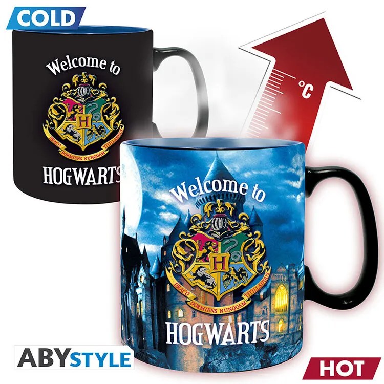 Warmteverandering Mok Harry Potter - Welcome to Hogwarts