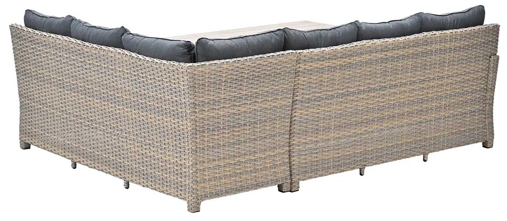 Garden Impressions Alaska lounge dining set rechts - light teak vironwood