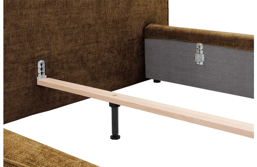Goossens Gestoffeerd Bedframe Trentino, 140 x 200 cm