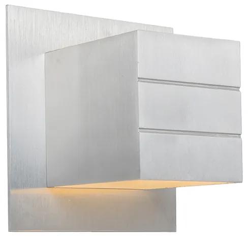 Moderne wandlamp aluminium - Ypsilon Design, Modern G9 kubus / vierkant vierkant Binnenverlichting Lamp