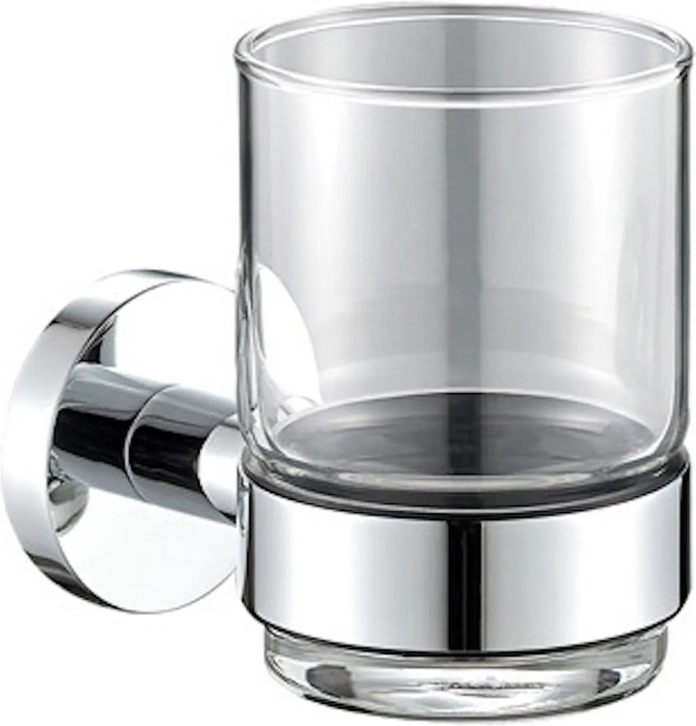 Plieger Vigo glashouder met glas chroom