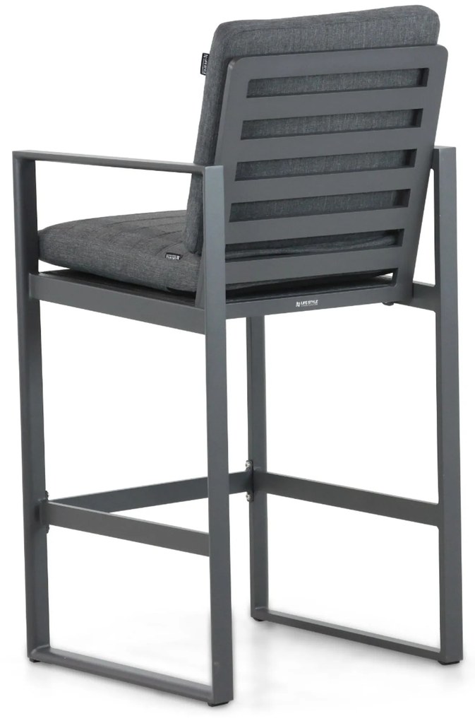 Barstoel Aluminium Grijs-antraciet Lifestyle Garden Furniture Nuno
