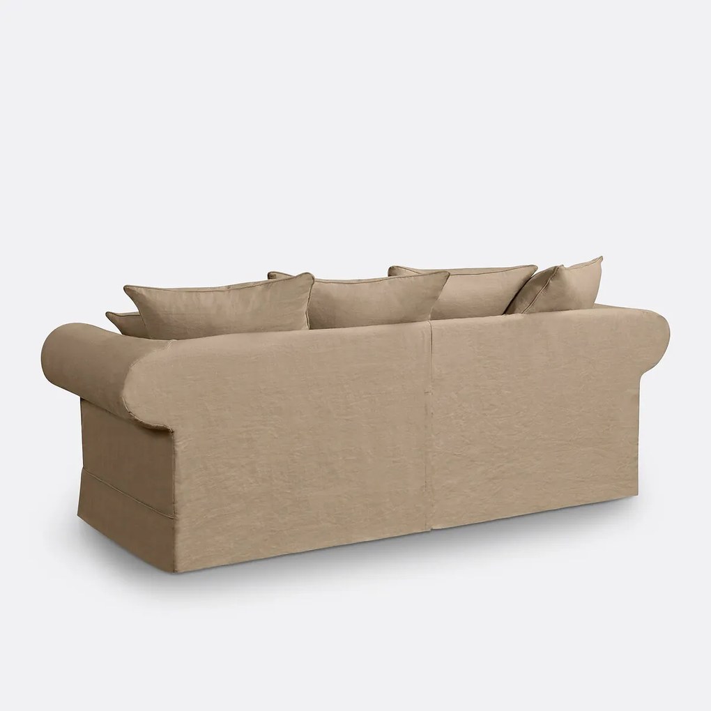 Bank, Comfort BULTEX®, dik linnen, Adelia