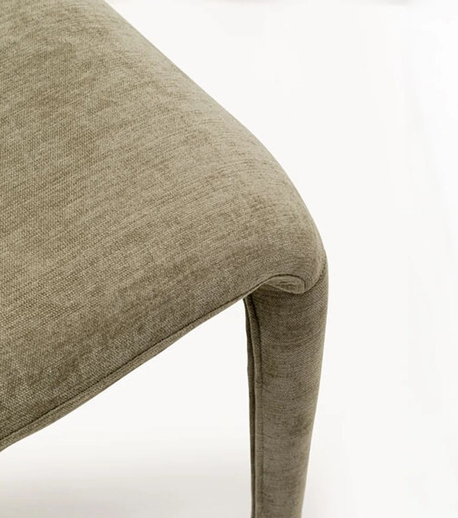 Kare Design Tobi Eetkamerstoel Stof Groen
