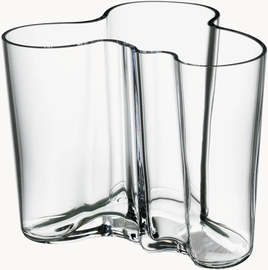 Mondgeblazen vaas Aalto, H 12 cm
