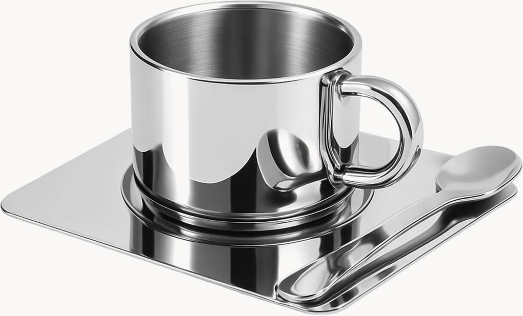 Handgemaakt koffiekopje & schoteltje Eternal