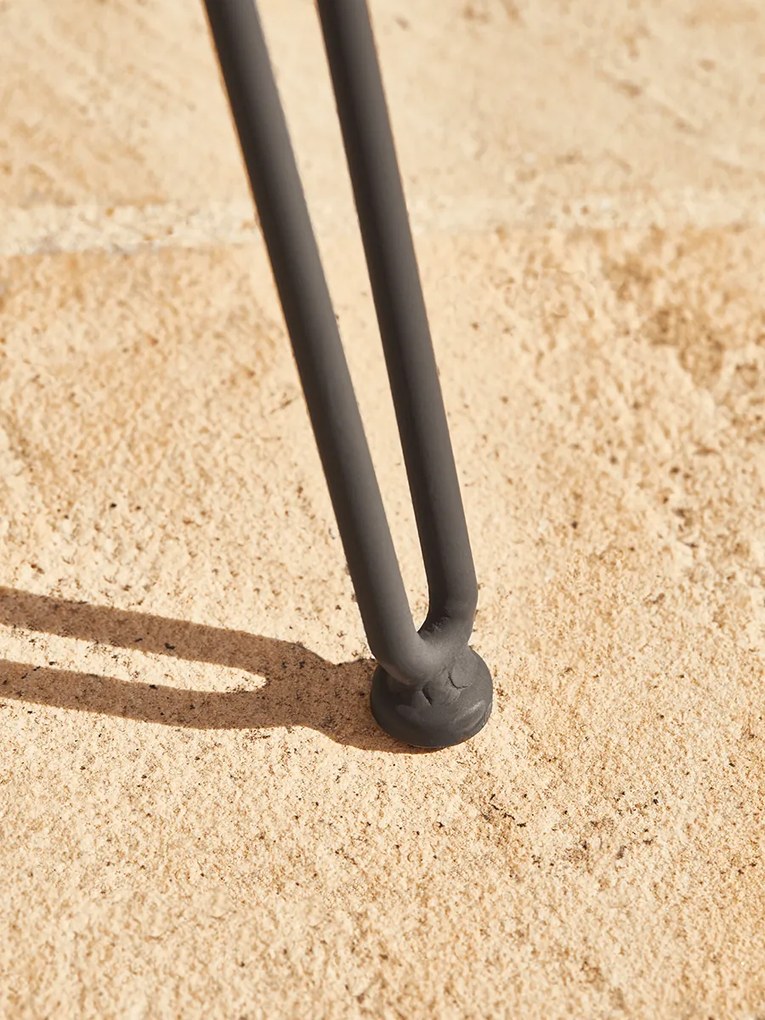 The Outsider Dining tuinstoel - Flamingo - Wicker - Aluminium - Zwart - The Outsider