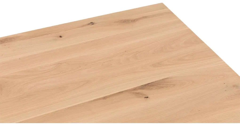 Goossens Eettafel Blade, Strak blad 200 x 100 cm 6 cm dik