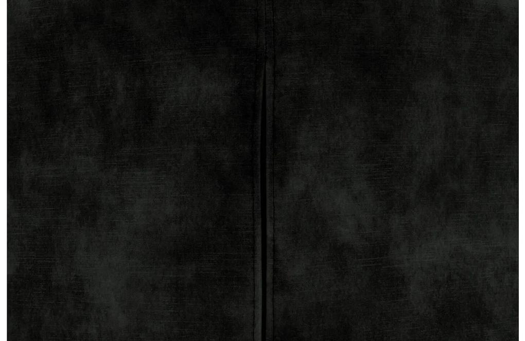 Goossens Eetkamerstoel Correct zwart stof met armleuning, stijlvol landelijk