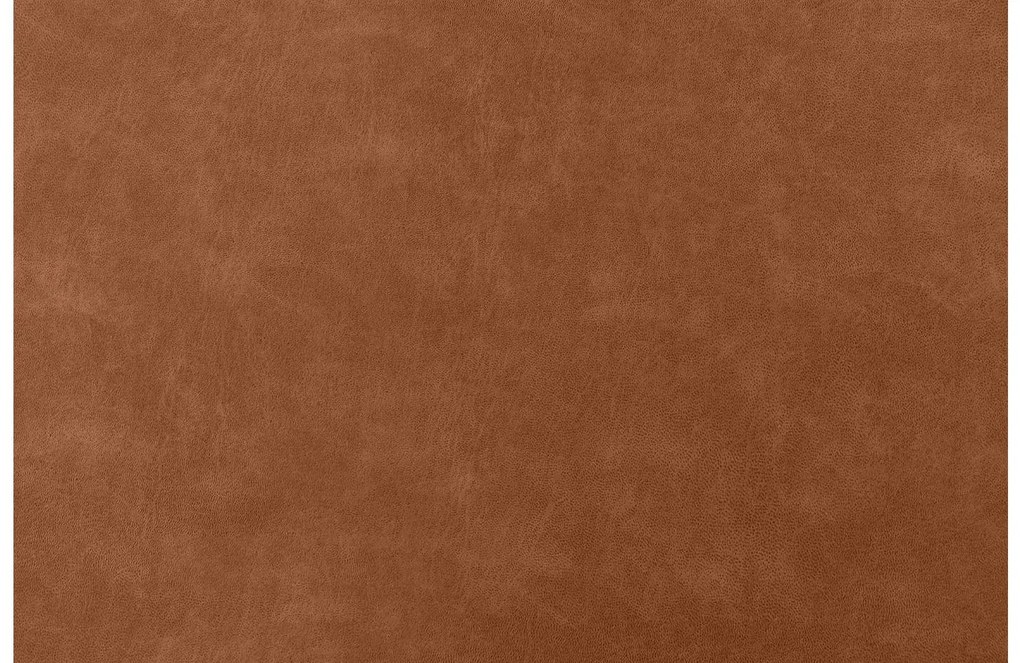 Goossens  Key West cognac, micro leer, 2-zits, modern design