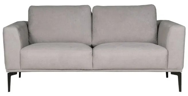 2-zits bank Tulp | stof Sorro lichtgrijs 90 | 1,75 mtr breed