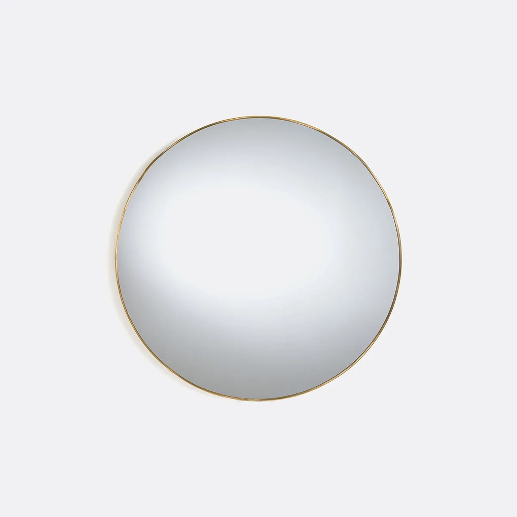 Ronde spiegel in staal Ø50 cm, Uyova
