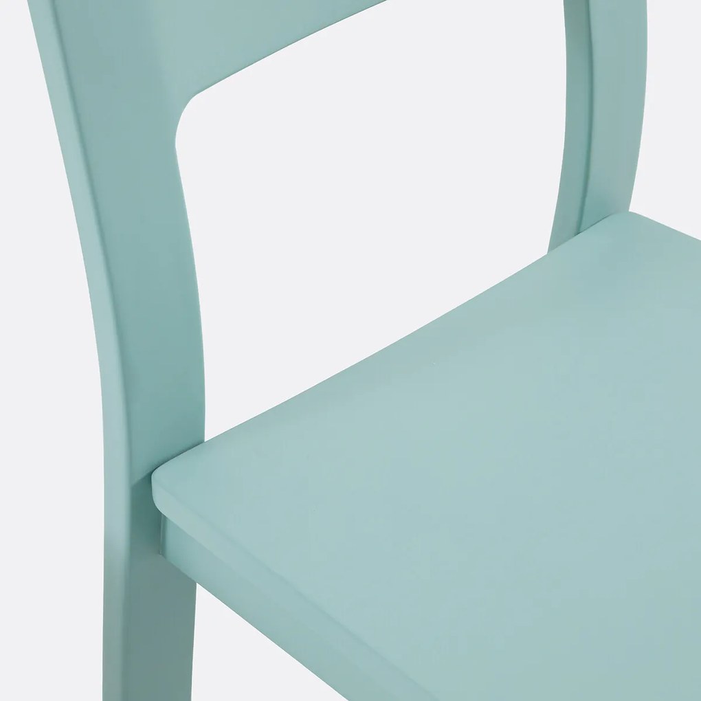 Set van 2 gebeitste massief berken stoelen, Talet